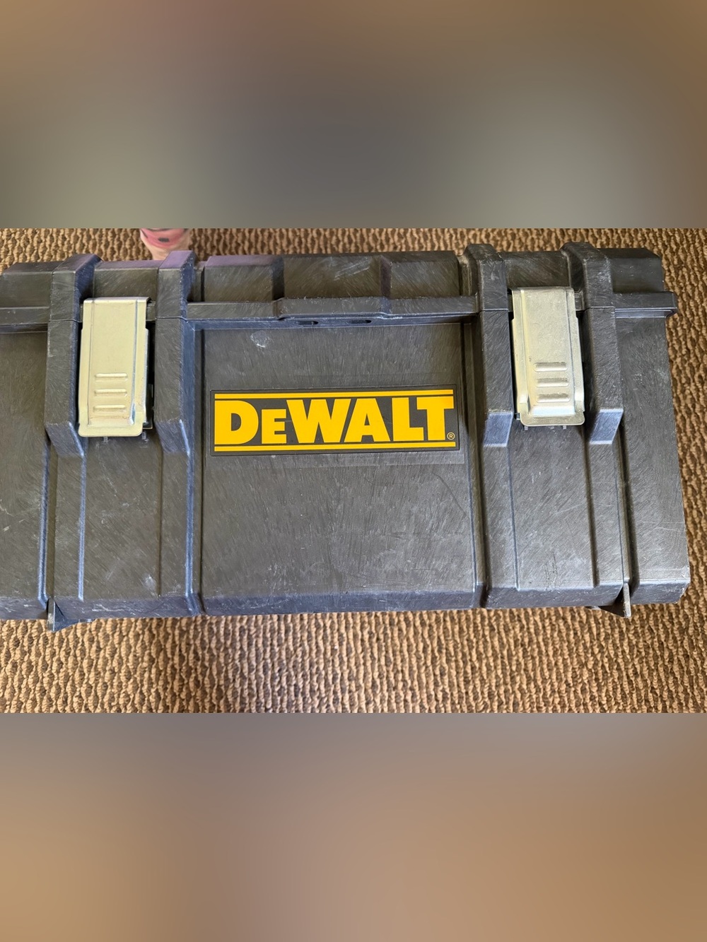 DEWALT Black and Yellow Portable Tool Storage Case